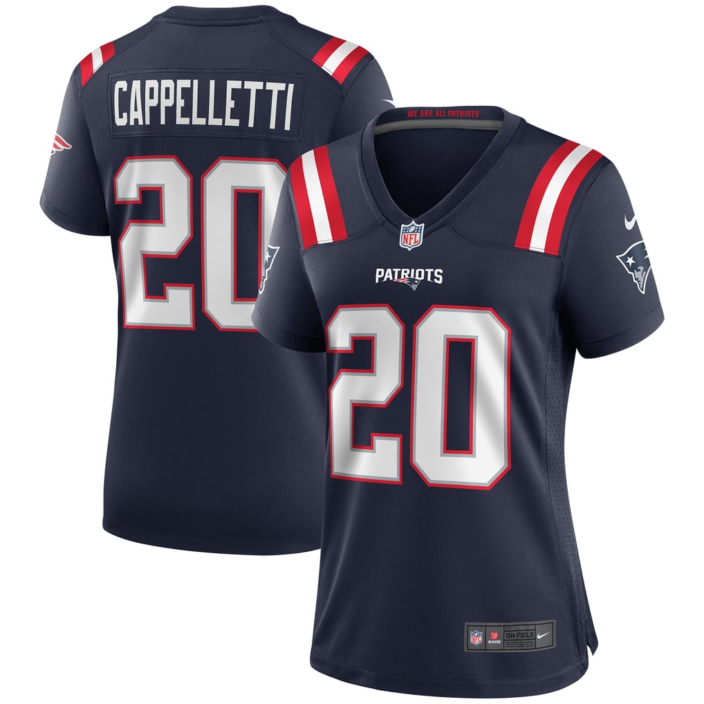 Women's New England Patriots Gino Cappelletti Nike Navy Game Retired Player Jersey - Image 1