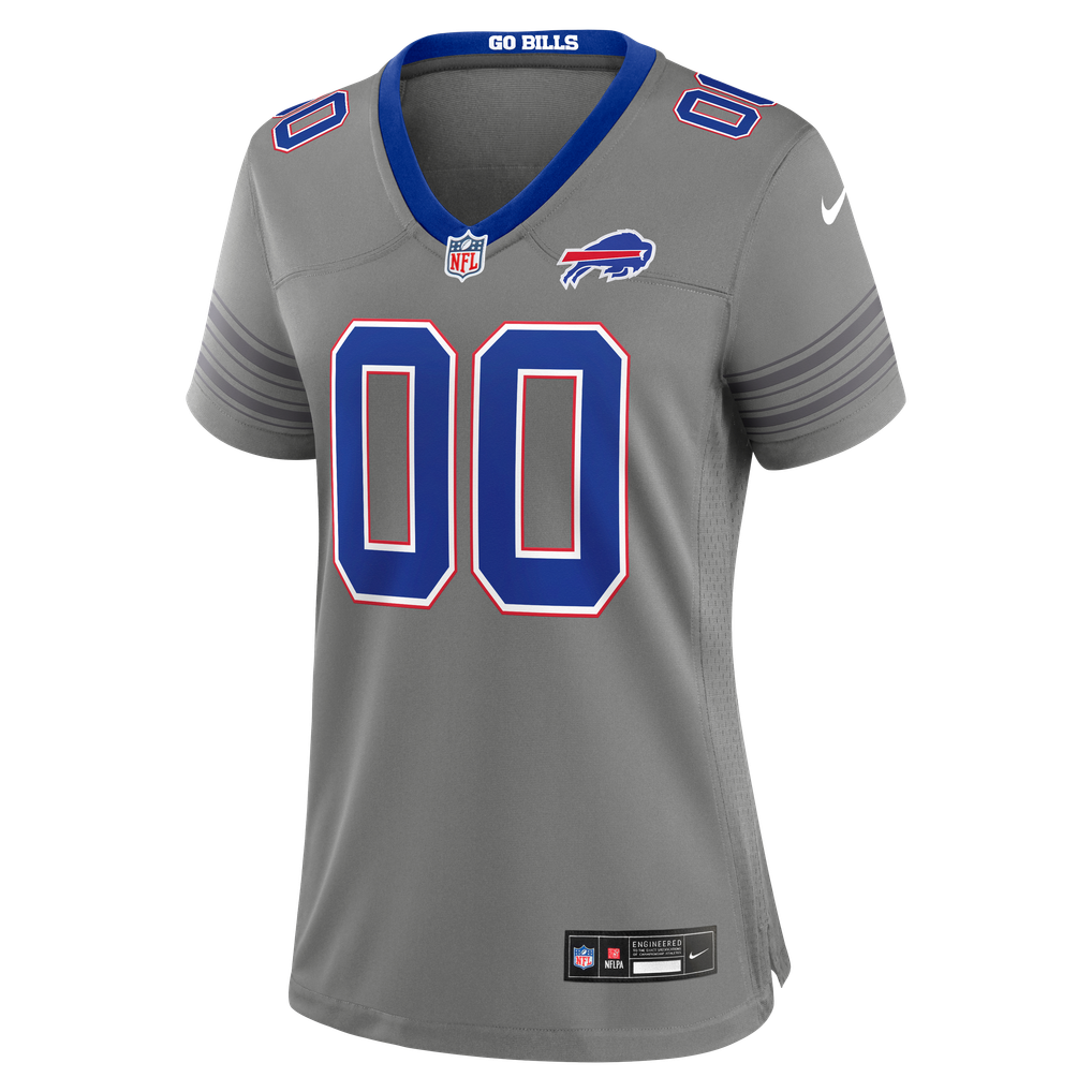 Women's Buffalo Bills Nike Gray Nickel City Custom Game Jersey - Image 3