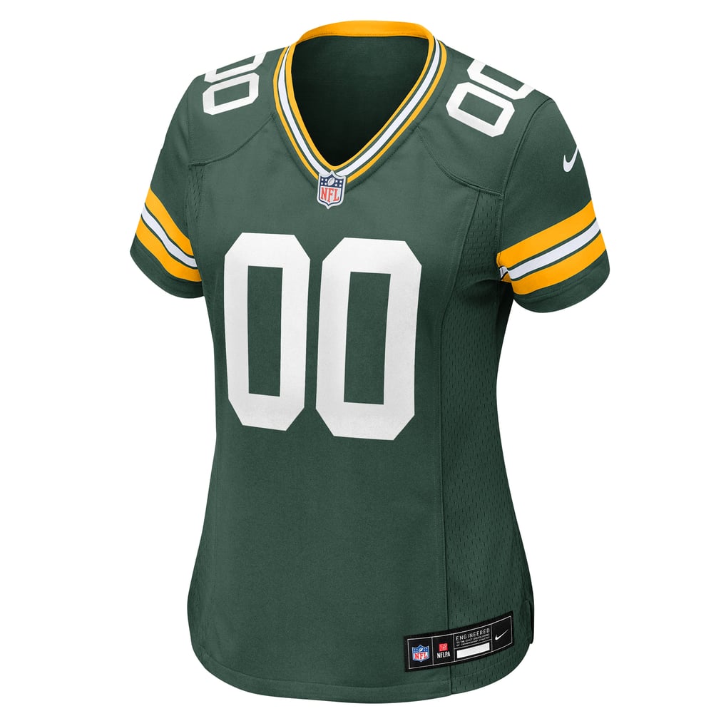 Women's Nike Green Green Bay Packers Custom Game Jersey - Image 3