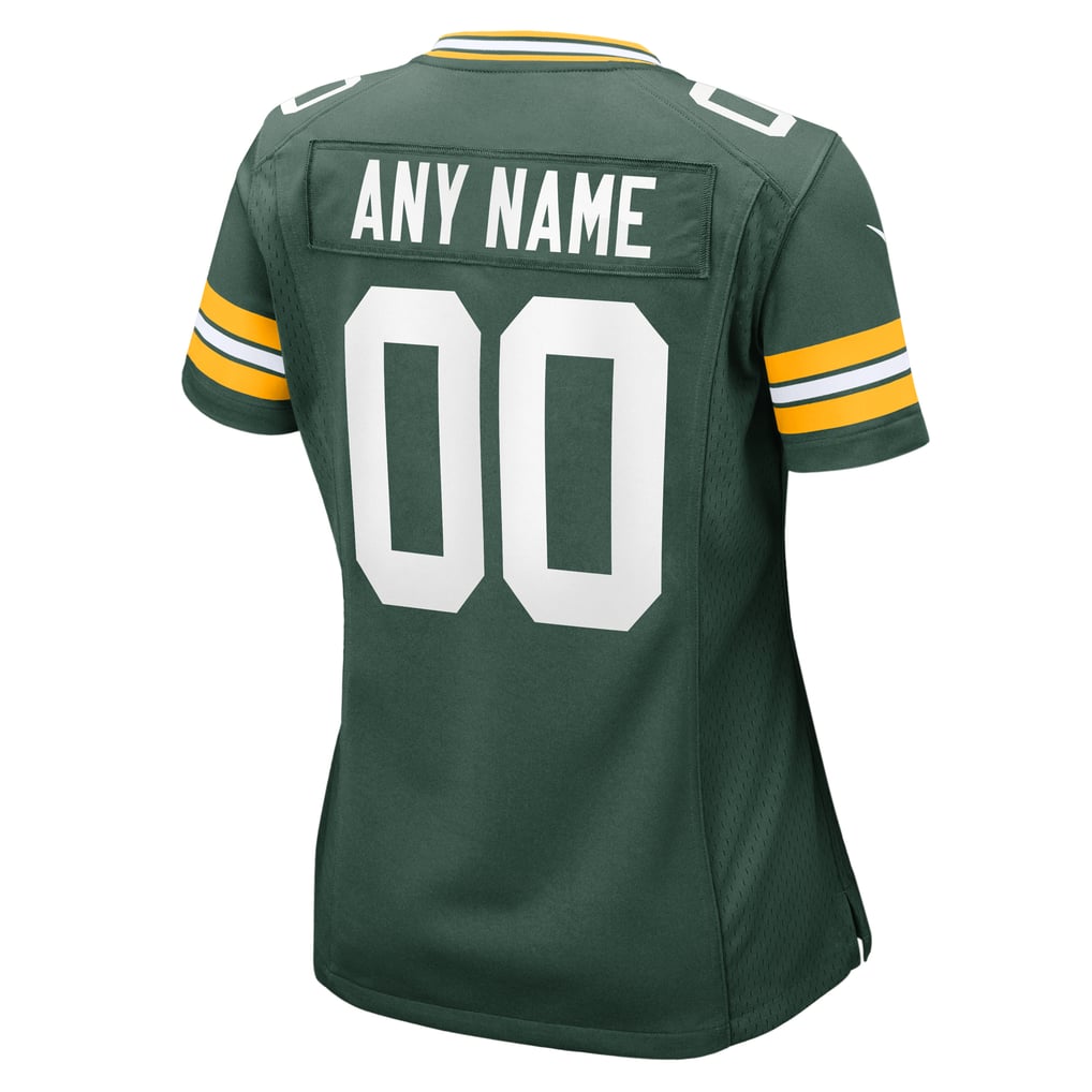 Women's Nike Green Green Bay Packers Custom Game Jersey - Image 4