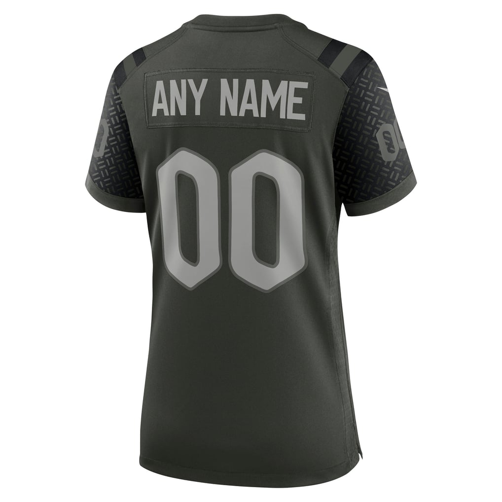 Women's New York Jets  Nike Green Rivalries Collection Custom Game Jersey - Image 4