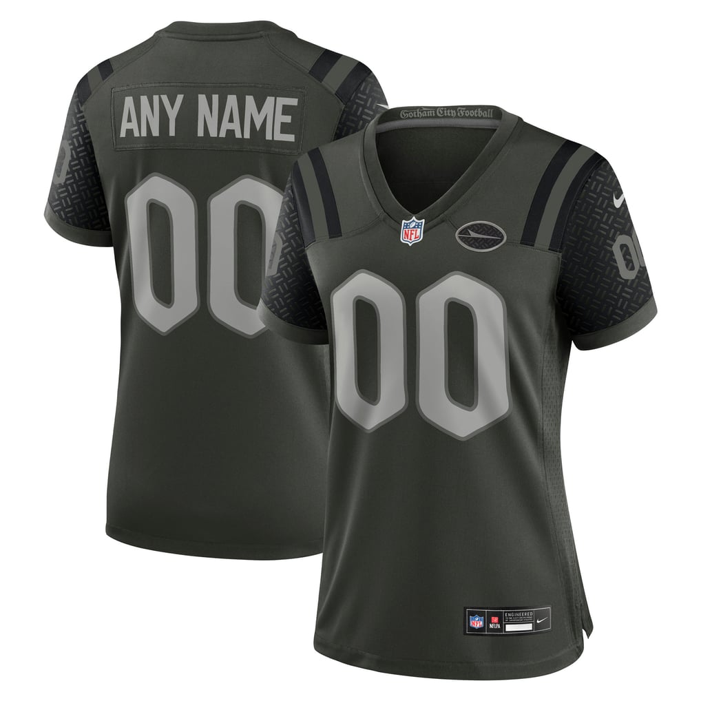Women's New York Jets  Nike Green Rivalries Collection Custom Game Jersey - Image 1