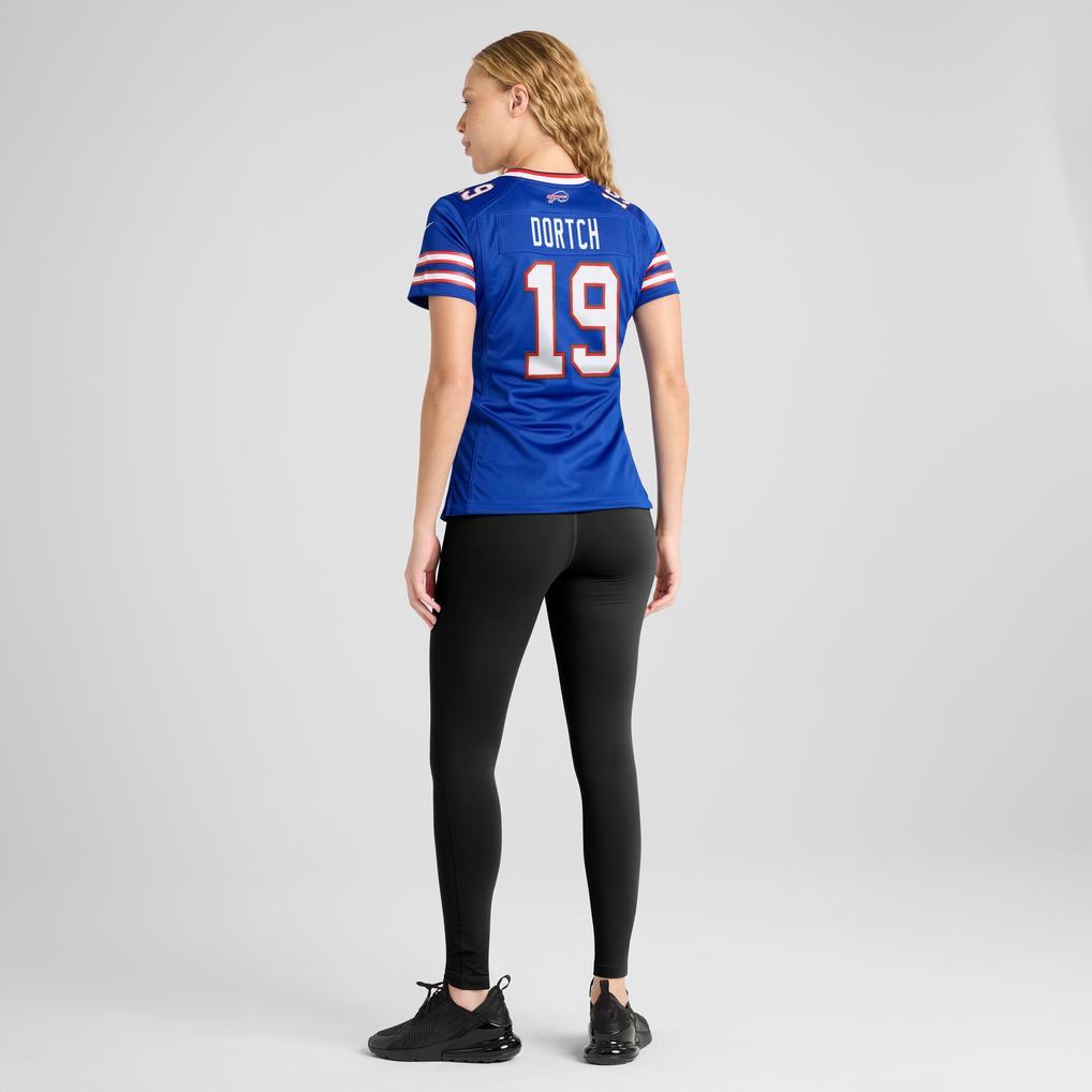 Women's Buffalo Bills Greg Dortch Nike Royal Team Game Jersey - Image 4