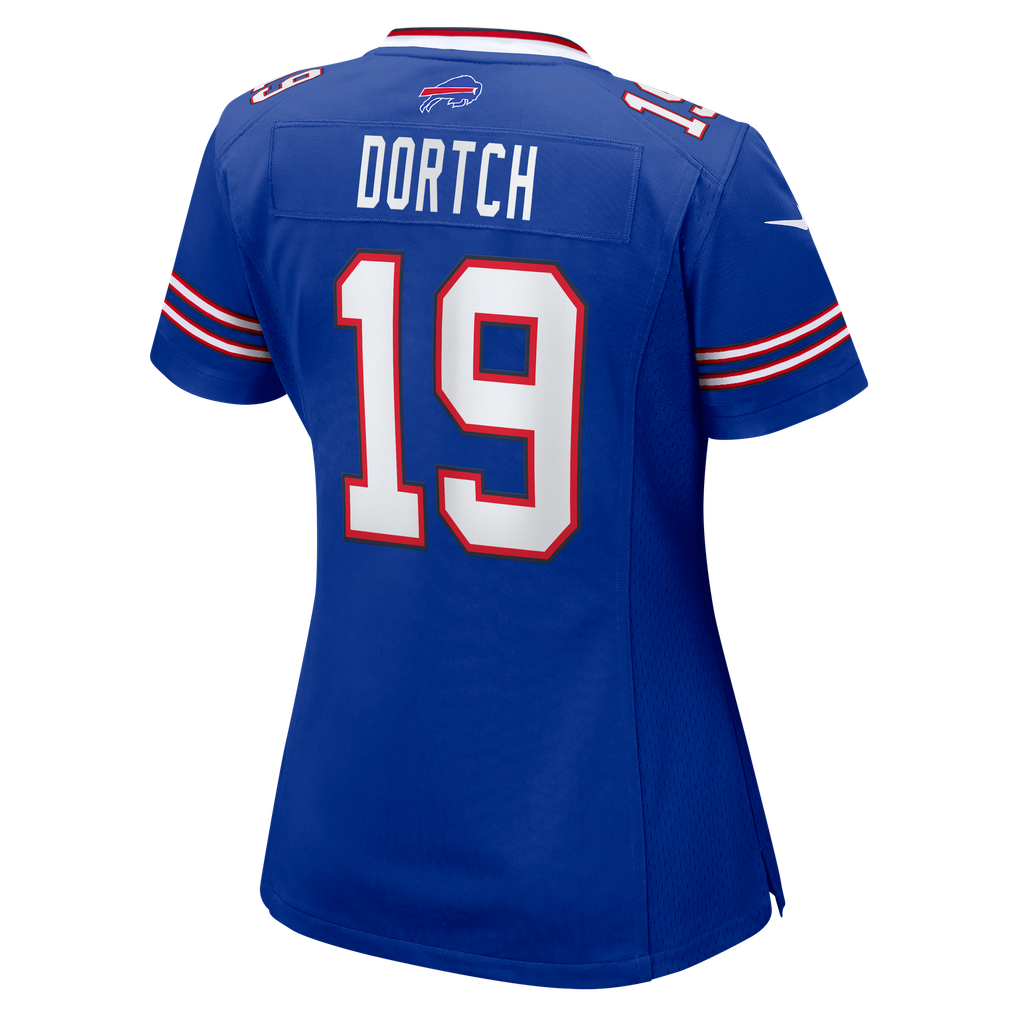 Women's Buffalo Bills Greg Dortch Nike Royal Team Game Jersey - Image 8