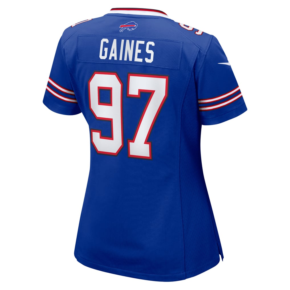 Women's Buffalo Bills Greg Gaines Nike Royal Team Game Jersey
 - Image 8