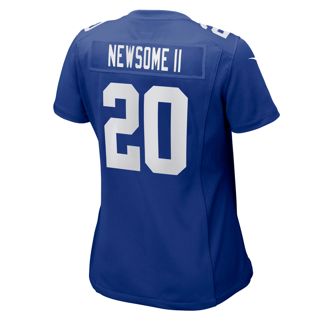 Women's New York Giants Greg Newsome II Nike Royal Team Game Jersey - Image 8
