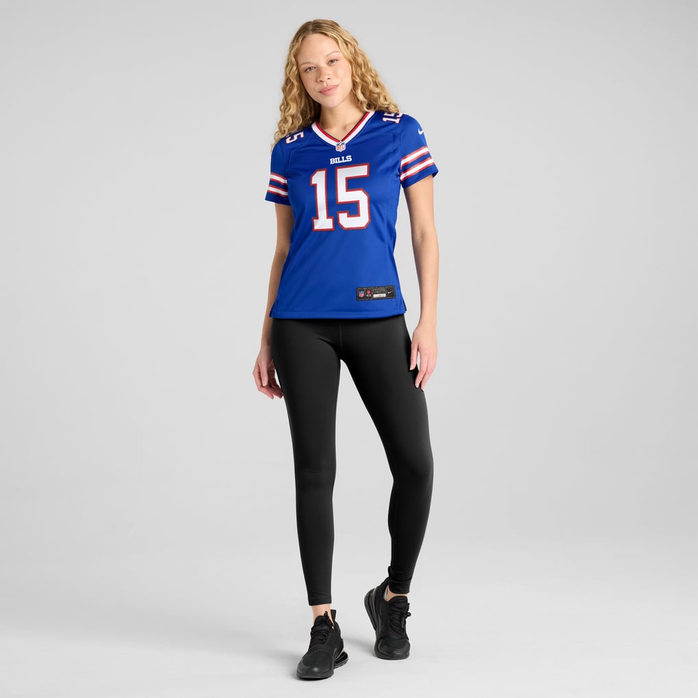 Women's Buffalo Bills Gregory Rousseau Nike Royal Team Game Jersey - Image 3