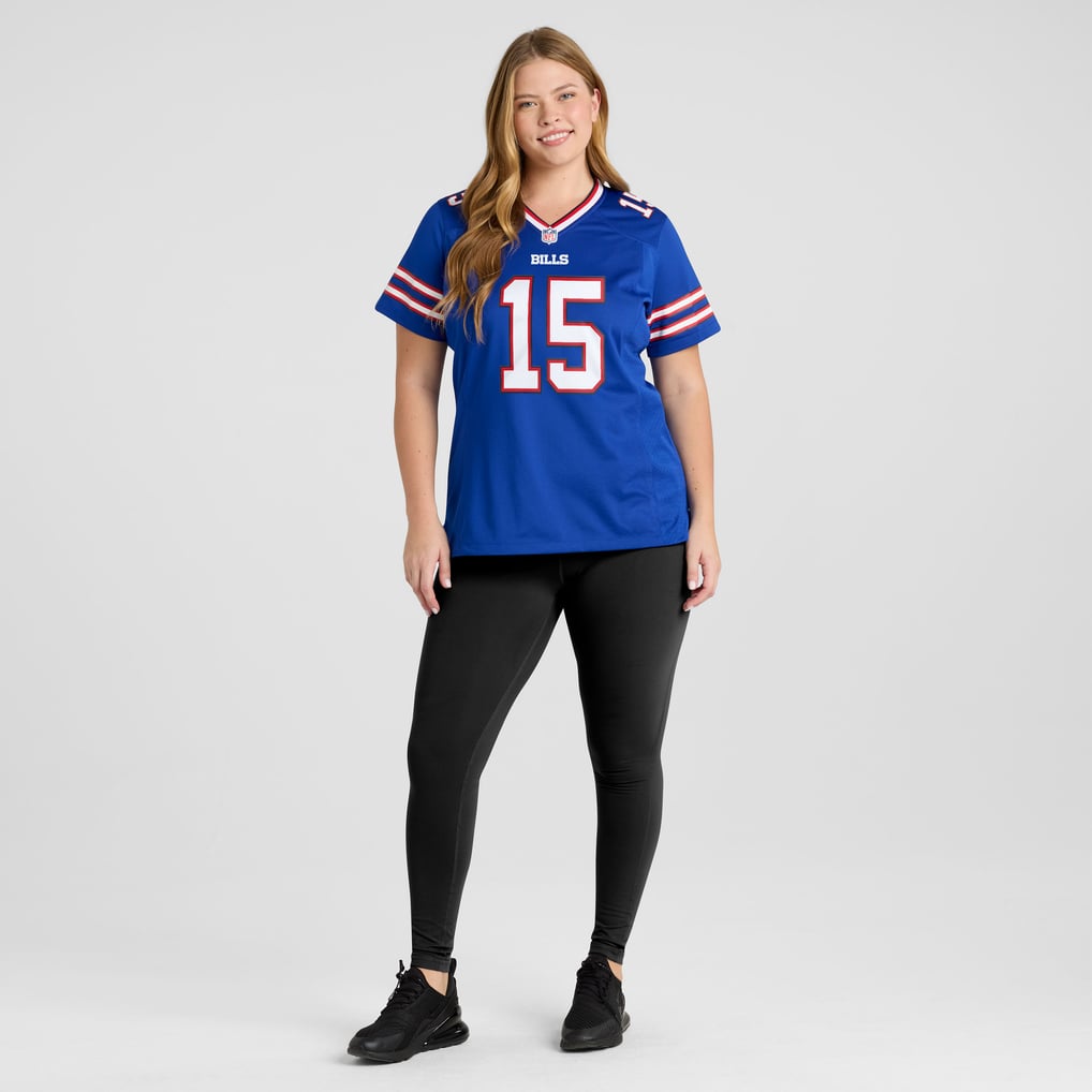 Women's Buffalo Bills Gregory Rousseau Nike Royal Team Game Jersey - Image 5