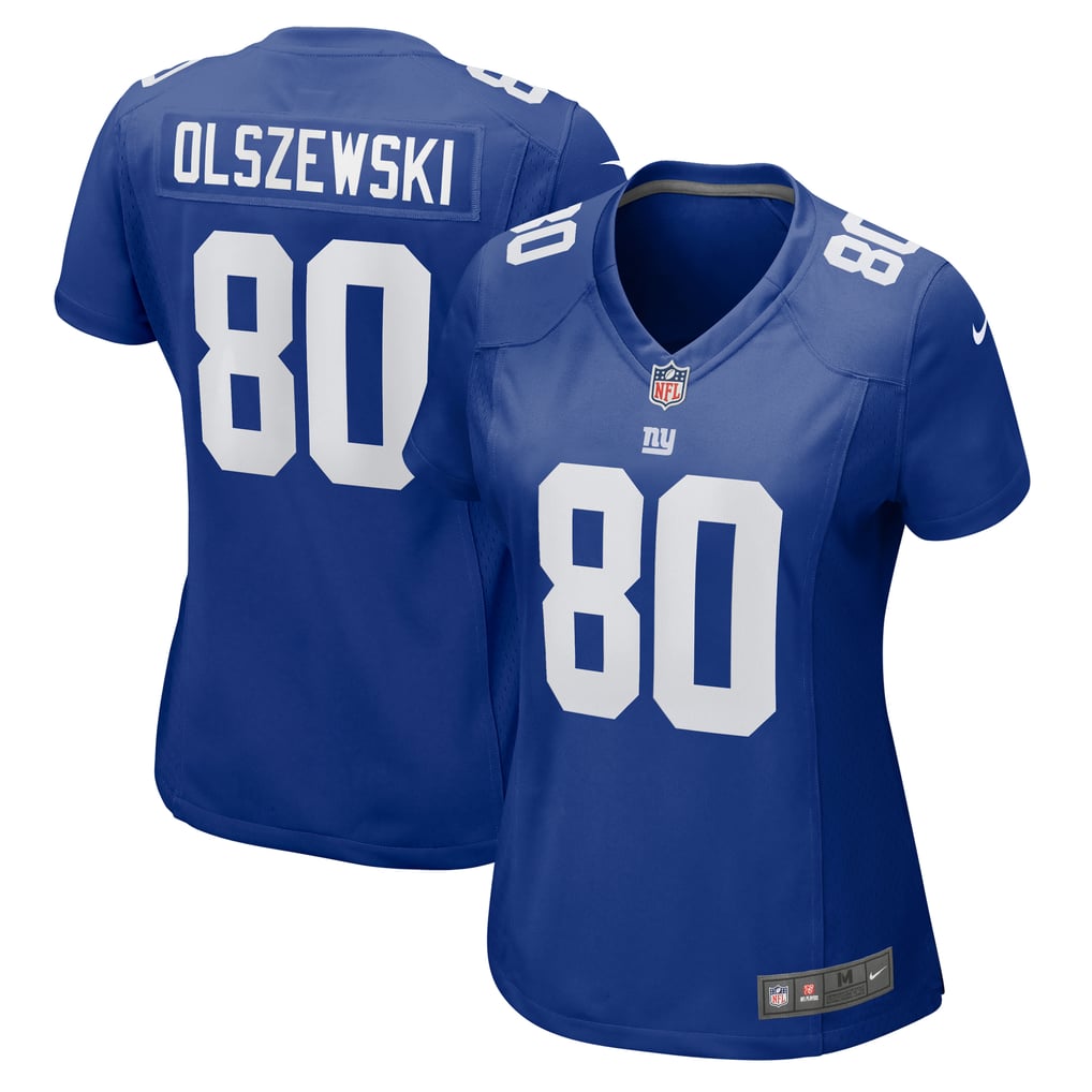 Women's New York Giants Gunner Olszewski Nike  Royal  Game Jersey - Image 2