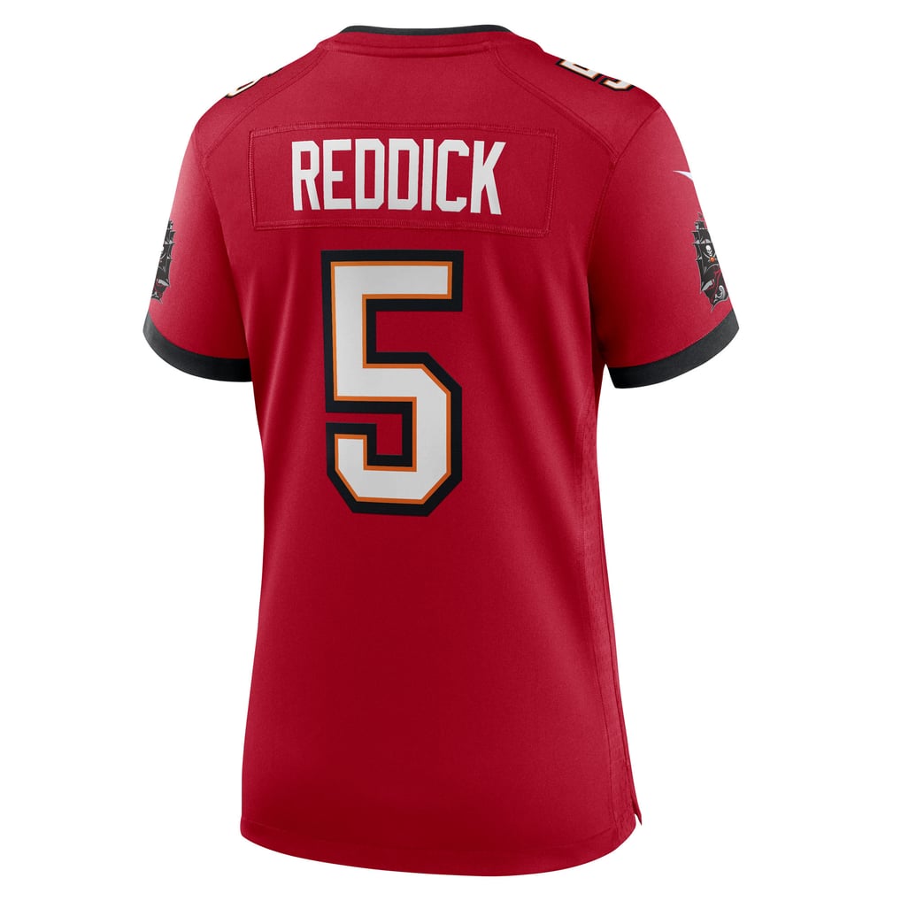 Women's Tampa Bay Buccaneers Haason Reddick Nike  Red Team Game Jersey - Image 4