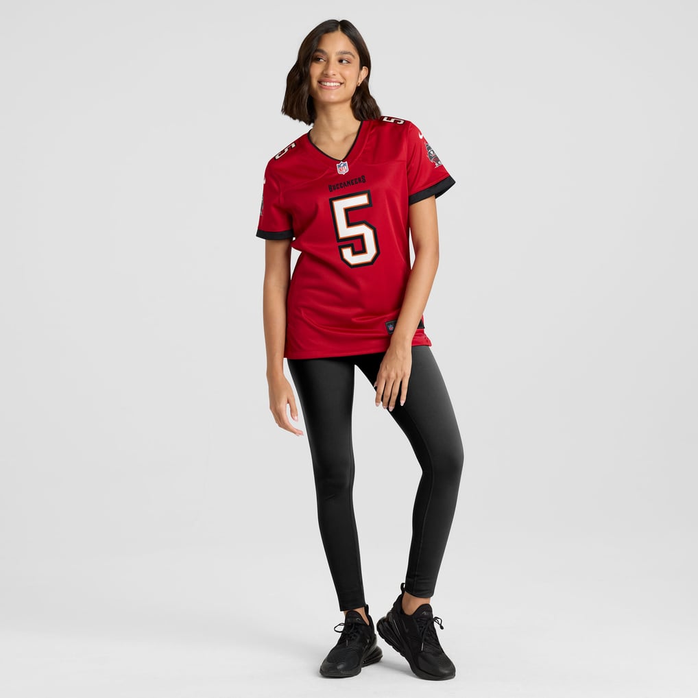 Women's Tampa Bay Buccaneers Haason Reddick Nike  Red Team Game Jersey - Image 5