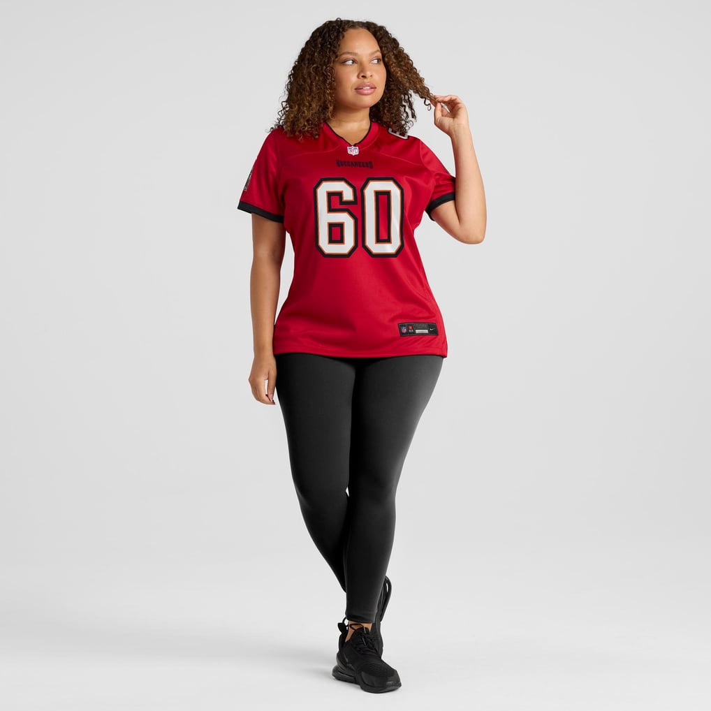 Women's Tampa Bay Buccaneers Haggai Ndubuisi Nike Red Team Game Jersey - Image 5