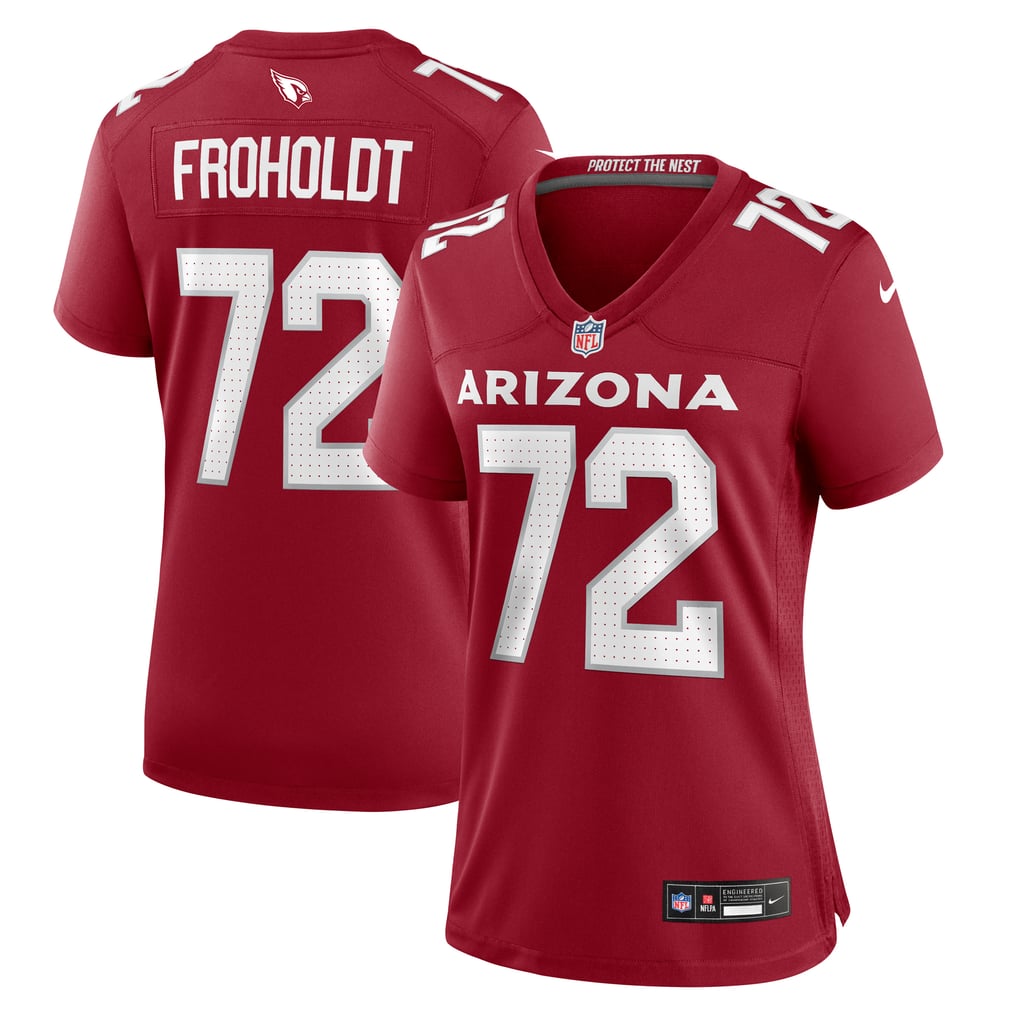 Women's Arizona Cardinals Hjalte Froholdt Nike  Cardinal  Game Jersey - Image 2