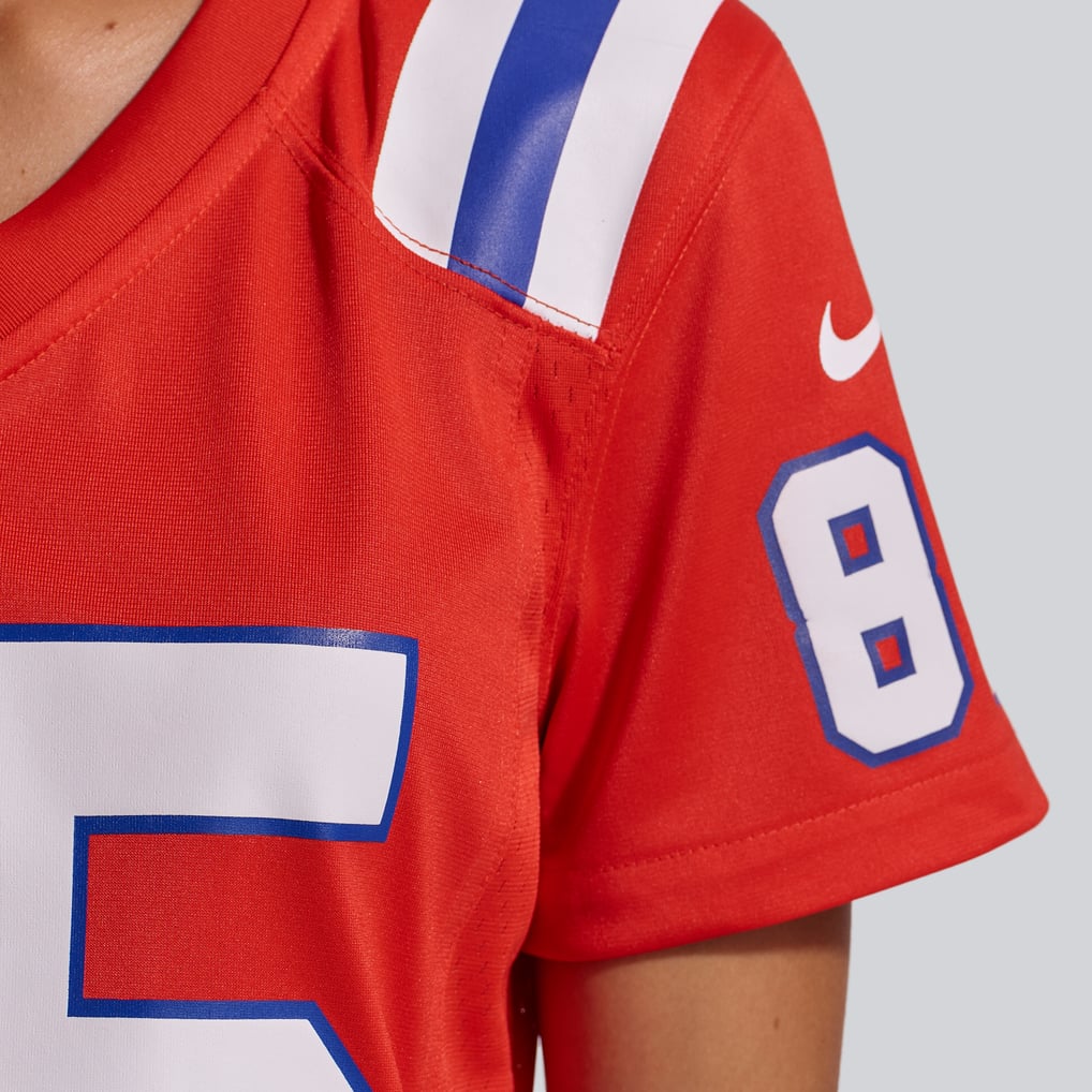 Women's New England Patriots Hunter Henry Nike Red  Team Game Jersey - Image 13