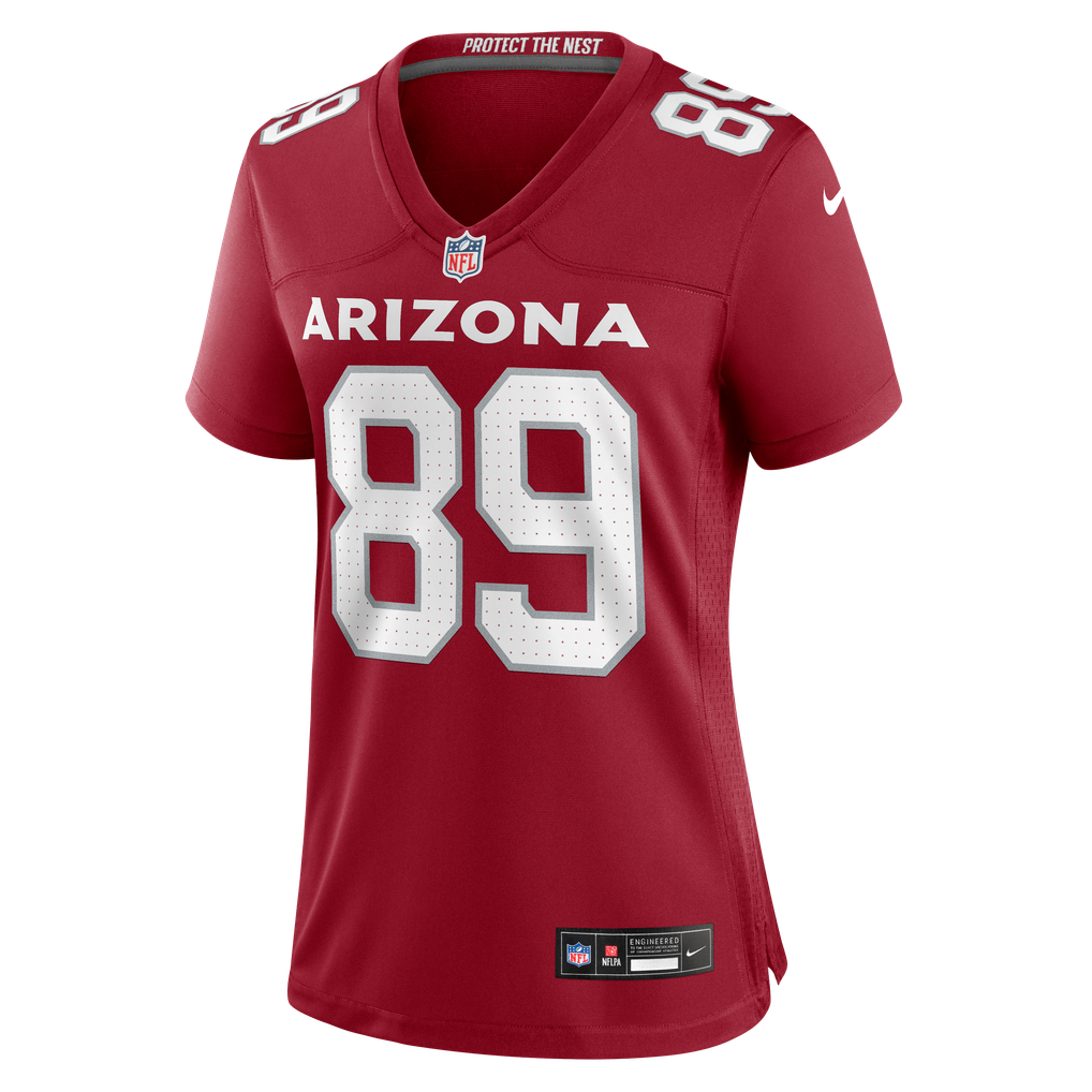 Women's Arizona Cardinals Hunter Long Nike Cardinal Team Game Jersey - Image 7