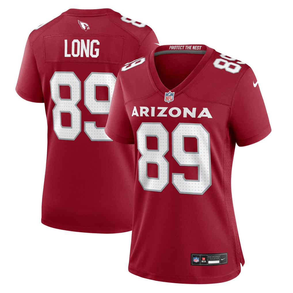 Women's Arizona Cardinals Hunter Long Nike Cardinal Team Game Jersey - Image 1