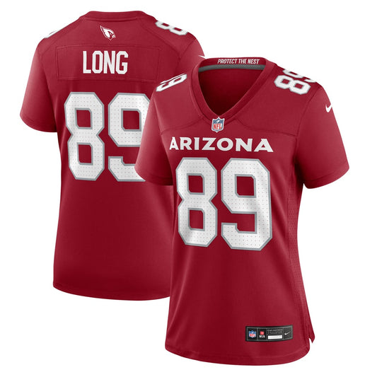 Women's Arizona Cardinals Hunter Long Nike Cardinal Team Game Jersey - Image 1