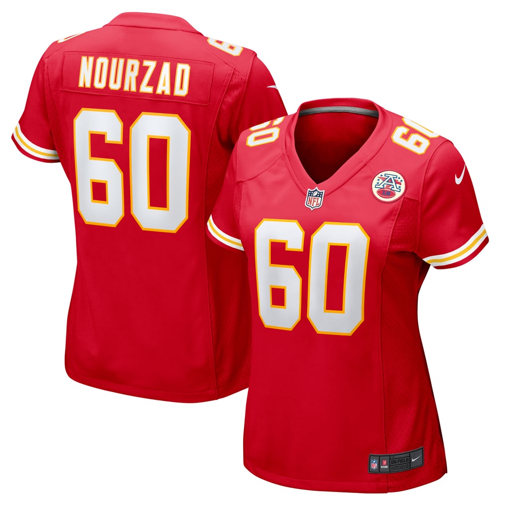 Women's Kansas City Chiefs Hunter Nourzad Nike  Red  Game Jersey - Image 2