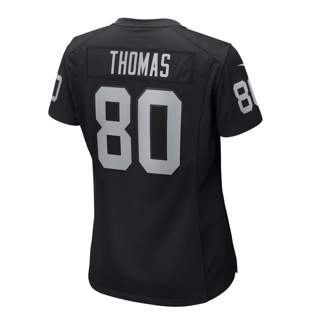 Women's Las Vegas Raiders Ian Thomas Nike  Black Team Game Jersey - Image 4