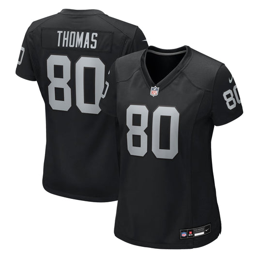 Women's Las Vegas Raiders Ian Thomas Nike  Black Team Game Jersey - Image 1