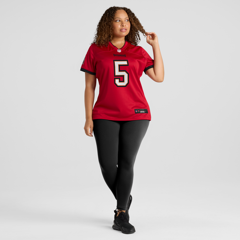 Women's Tampa Bay Buccaneers Ifeatu Melifonwu Nike Red Team Game Jersey - Image 5