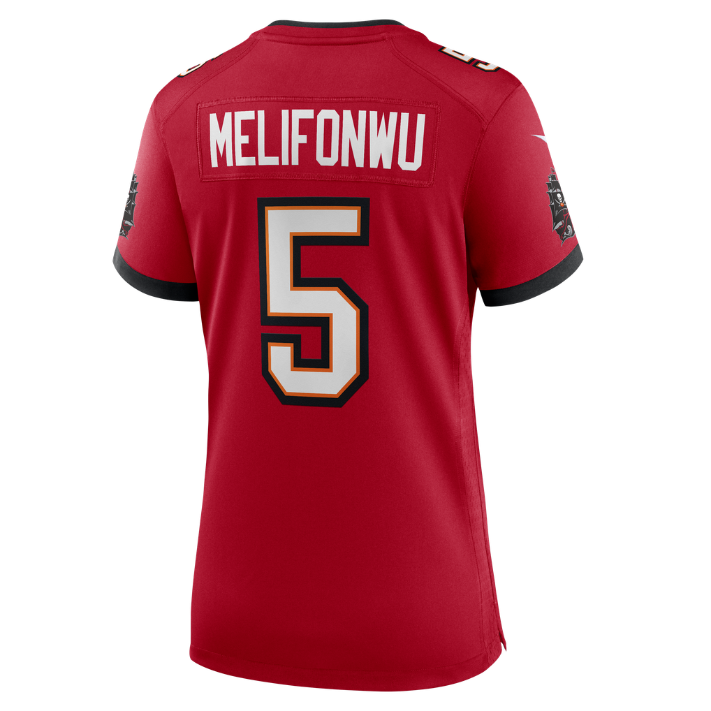 Women's Tampa Bay Buccaneers Ifeatu Melifonwu Nike Red Team Game Jersey - Image 8