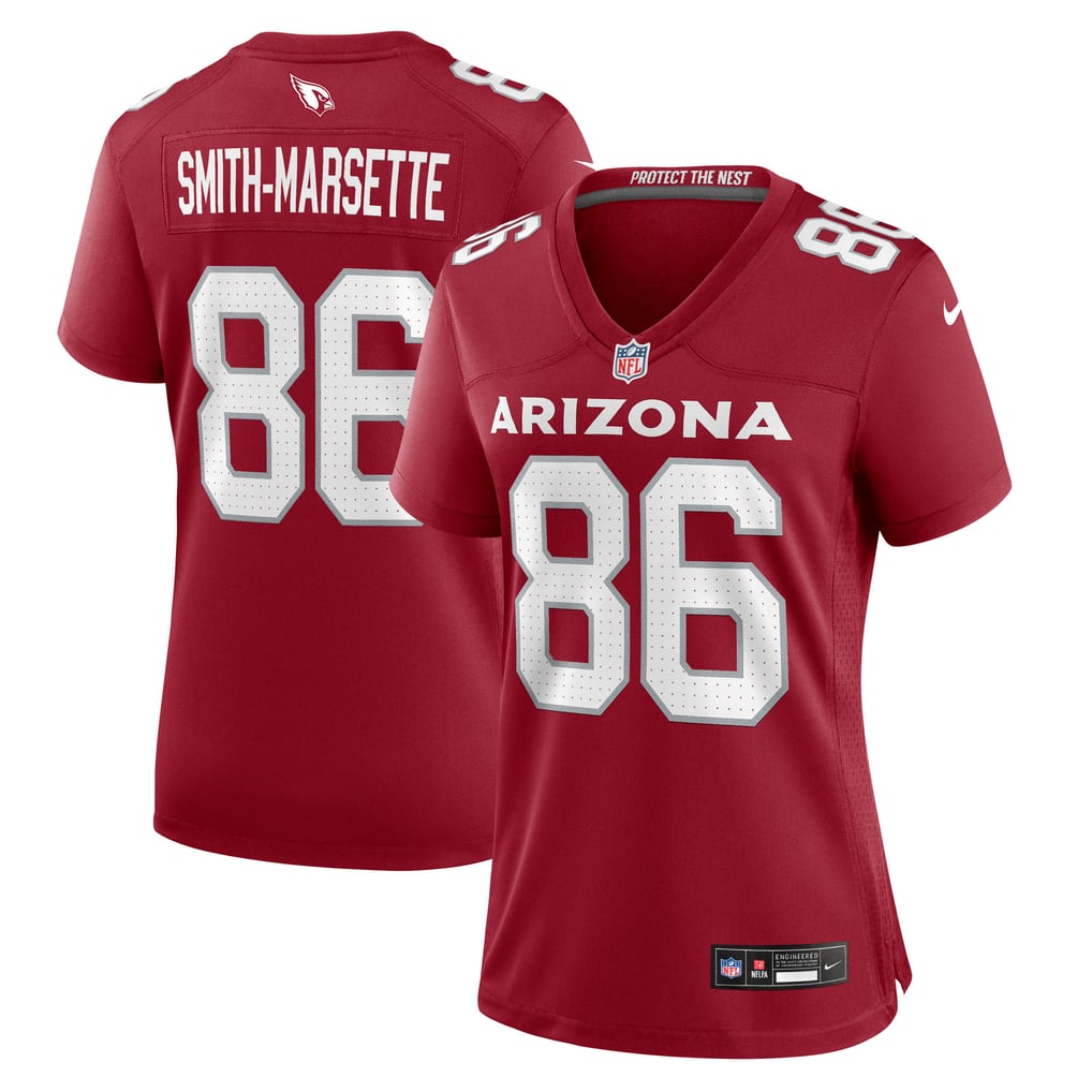 Women's Arizona Cardinals Ihmir Smith-Marsette Nike Cardinal Team Game Jersey - Image 2