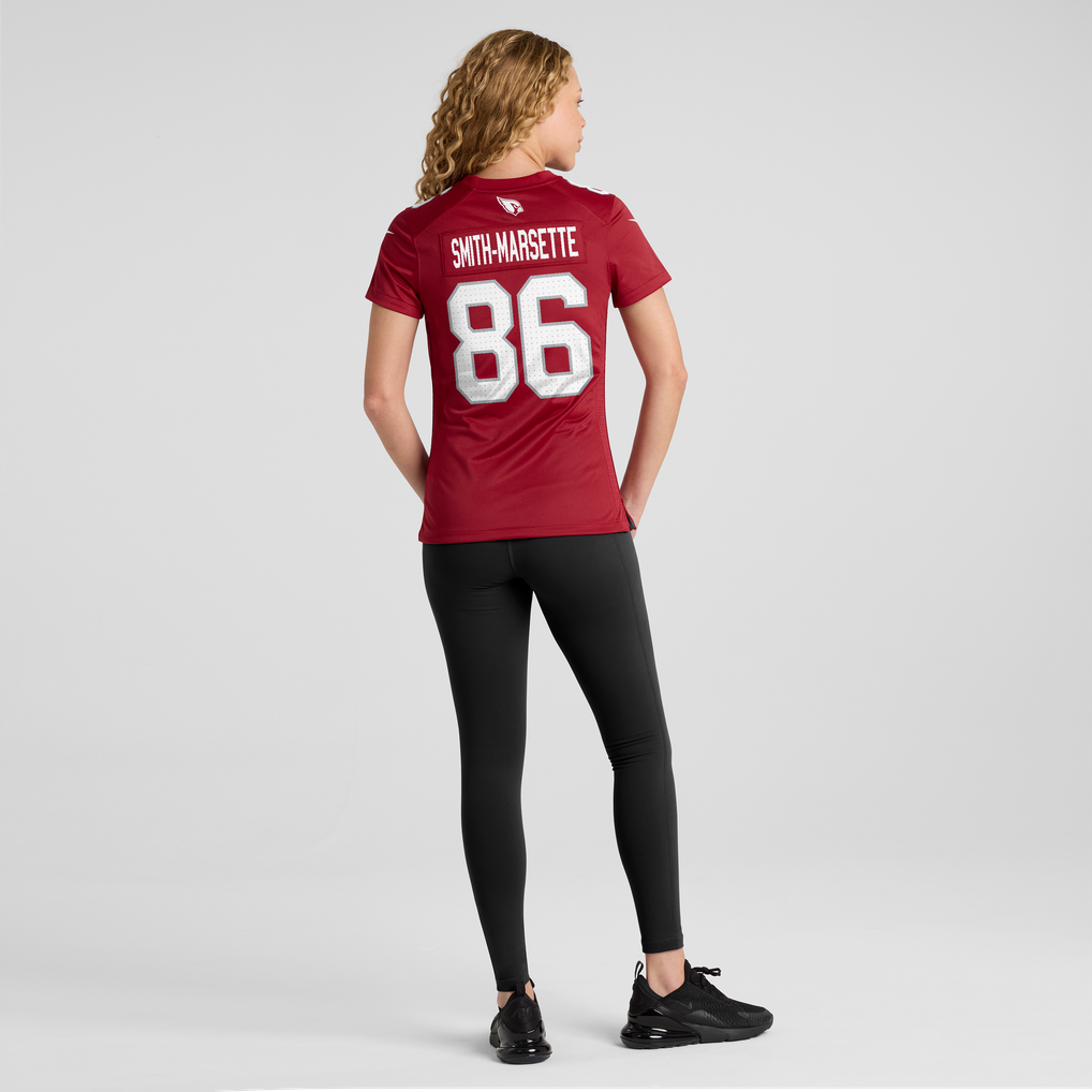 Women's Arizona Cardinals Ihmir Smith-Marsette Nike Cardinal Team Game Jersey - Image 4