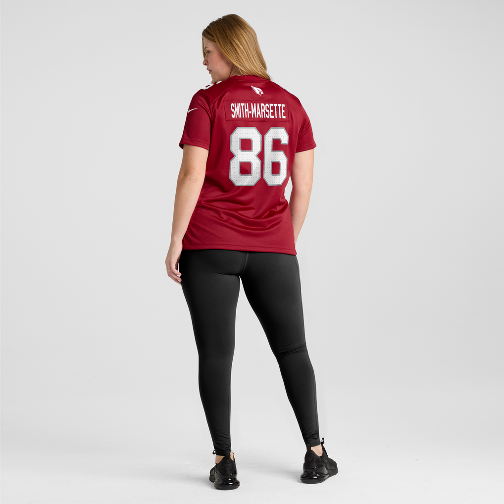 Women's Arizona Cardinals Ihmir Smith-Marsette Nike Cardinal Team Game Jersey - Image 6