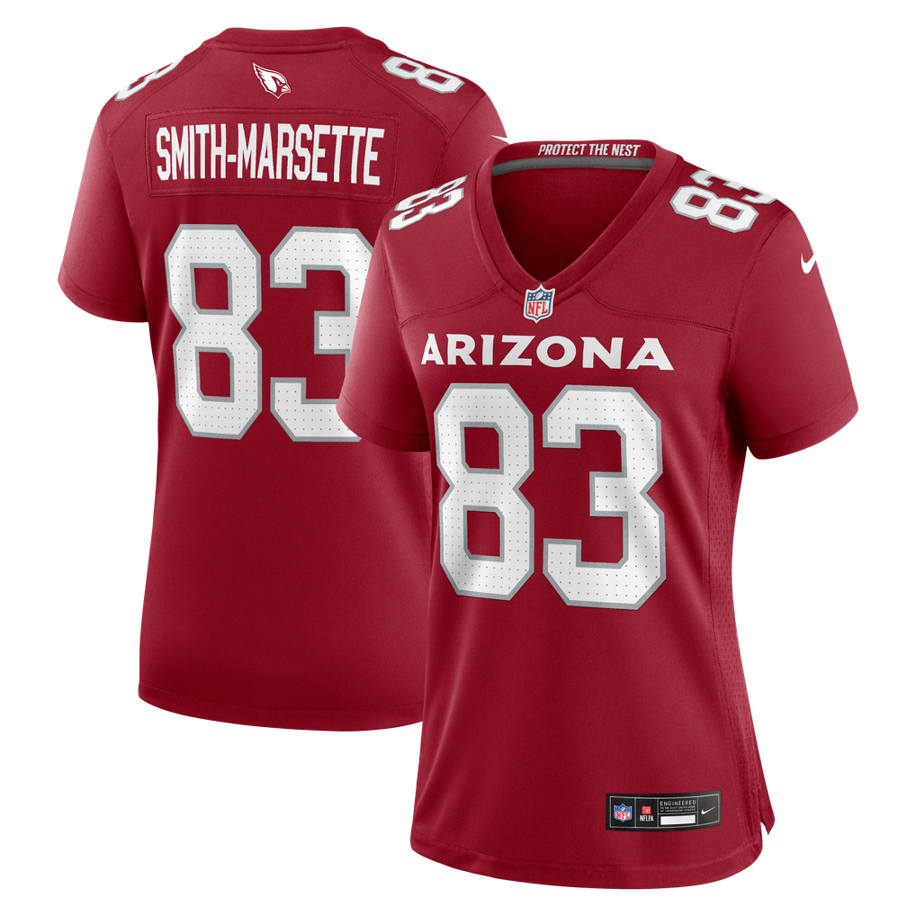 Women's Arizona Cardinals Ihmir Smith-Marsette Nike Cardinal Team Game Jersey - Image 1