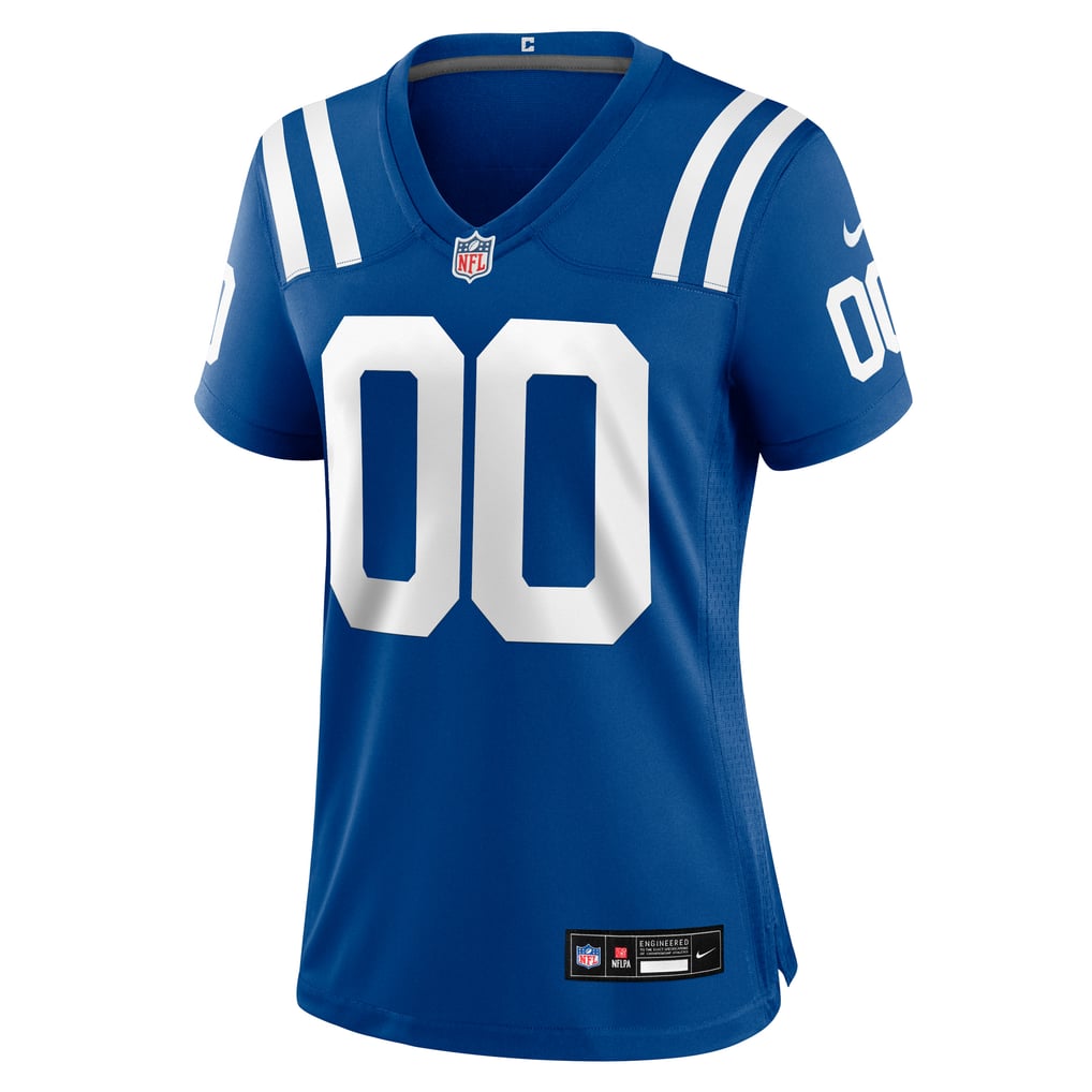 Women's Nike Indianapolis Colts Royal Custom Game Jersey - Image 3