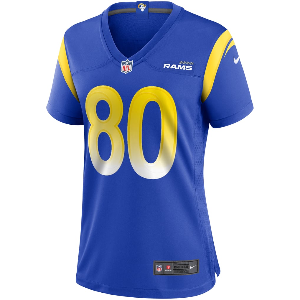 Women's Los Angeles Rams Isaac Bruce Nike Royal Game Retired Player Jersey - Image 3