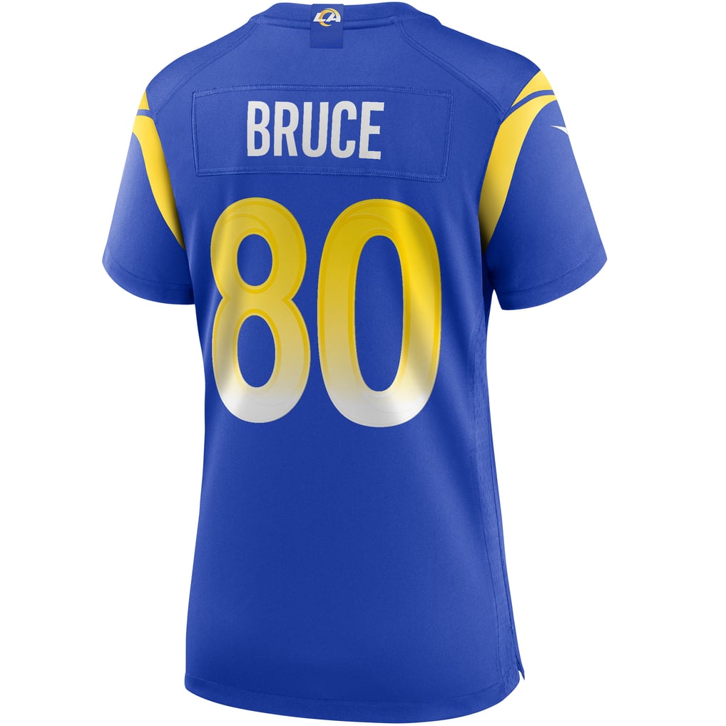 Women's Los Angeles Rams Isaac Bruce Nike Royal Game Retired Player Jersey - Image 4