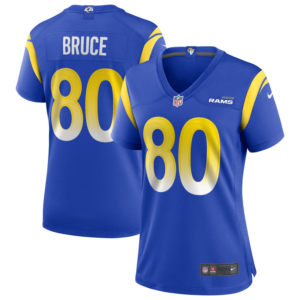 Women's Los Angeles Rams Isaac Bruce Nike Royal Game Retired Player Jersey - Image 1