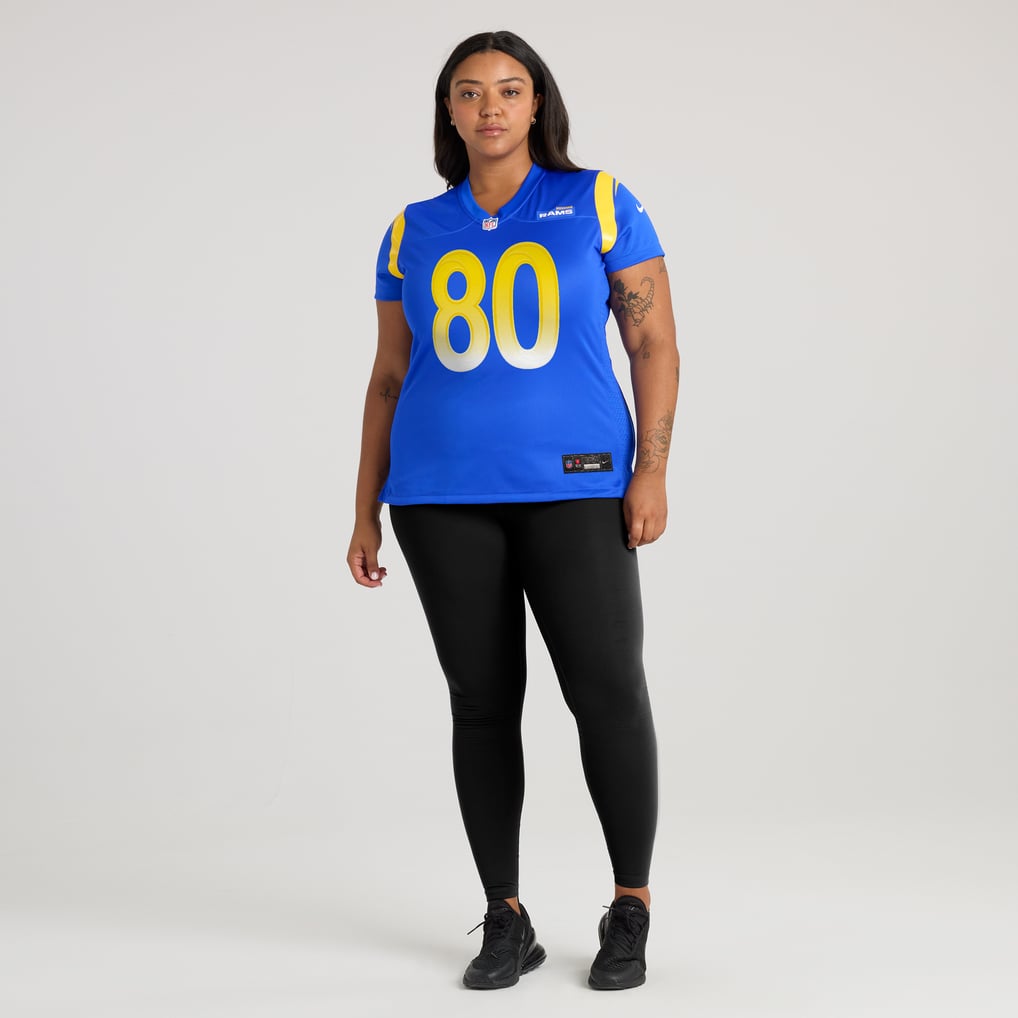Women's Los Angeles Rams Isaac Bruce Nike Royal Game Retired Player Jersey - Image 7