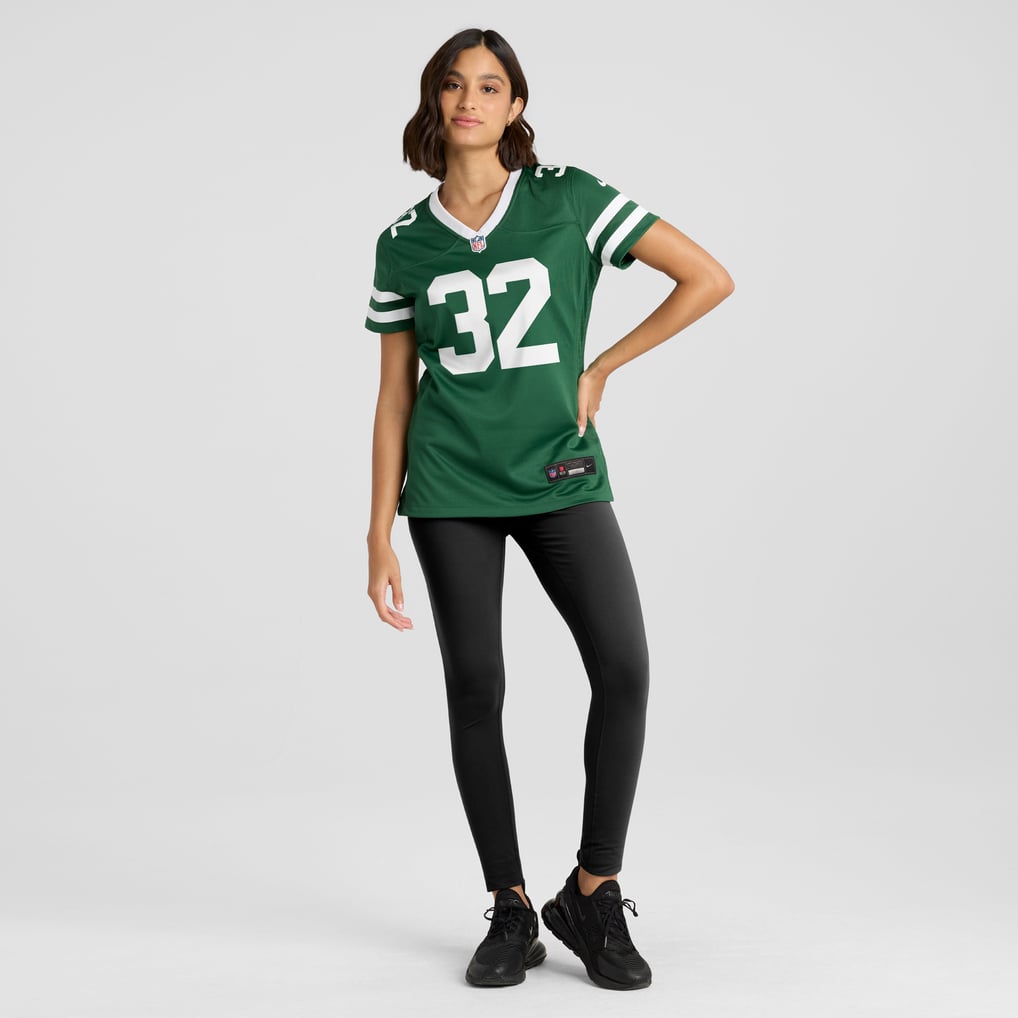 Women's New York Jets Isaiah Davis Nike Legacy Green Game Jersey - Image 5