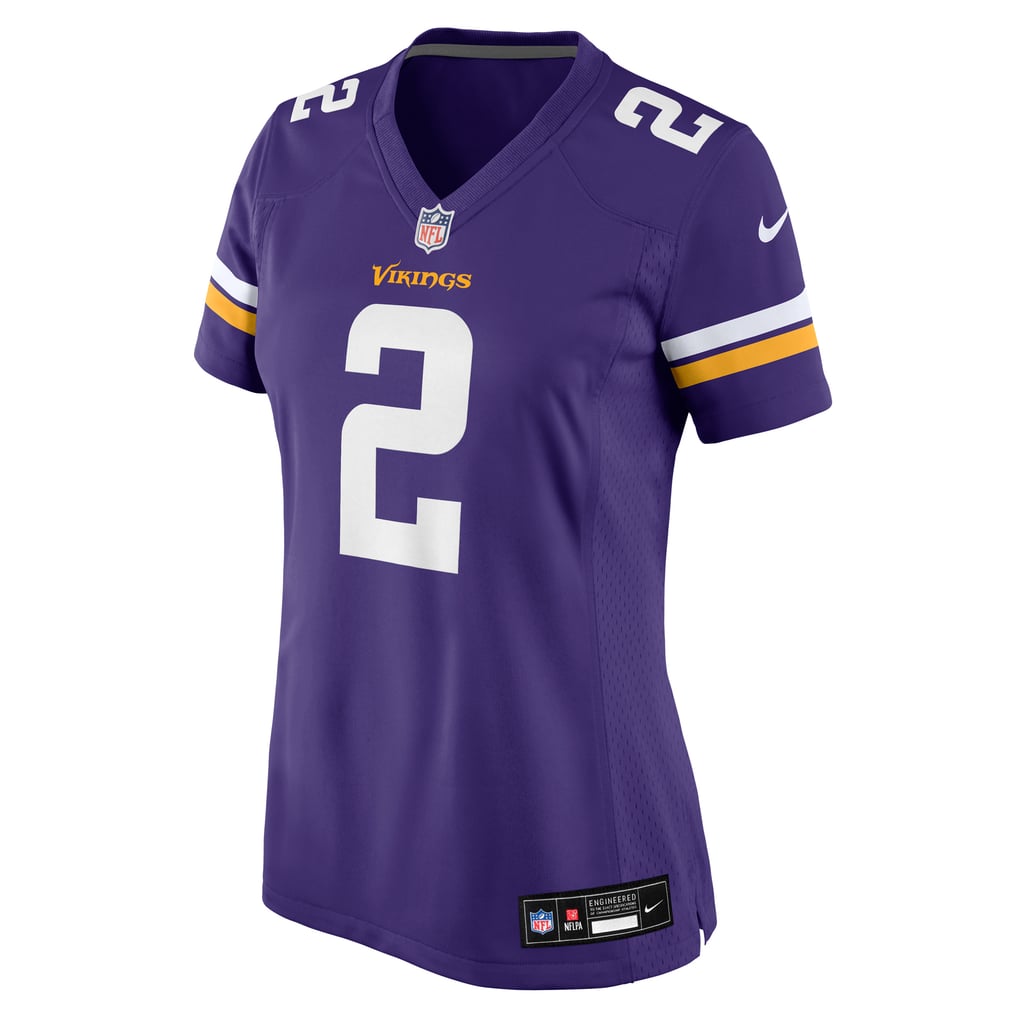 Women's Minnesota Vikings Isaiah Rodgers Nike  Purple Team Game Jersey - Image 3