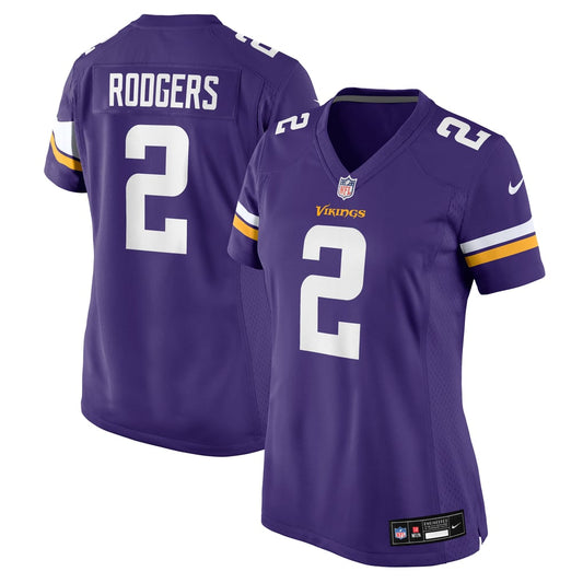 Women's Minnesota Vikings Isaiah Rodgers Nike  Purple Team Game Jersey - Image 1