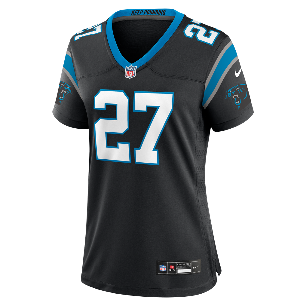 Women's Carolina Panthers Isaiah Simmons Nike Black Team Game Jersey - Image 3