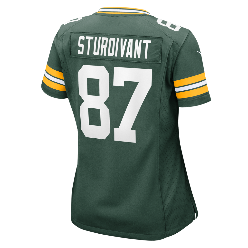 Women's Green Bay Packers J. Michael Sturdivant Nike Green Team Game Jersey - Image 6