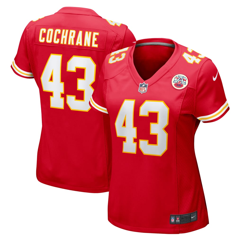 Women's Kansas City Chiefs Jack Cochrane Nike Red Game Player Jersey - Image 2