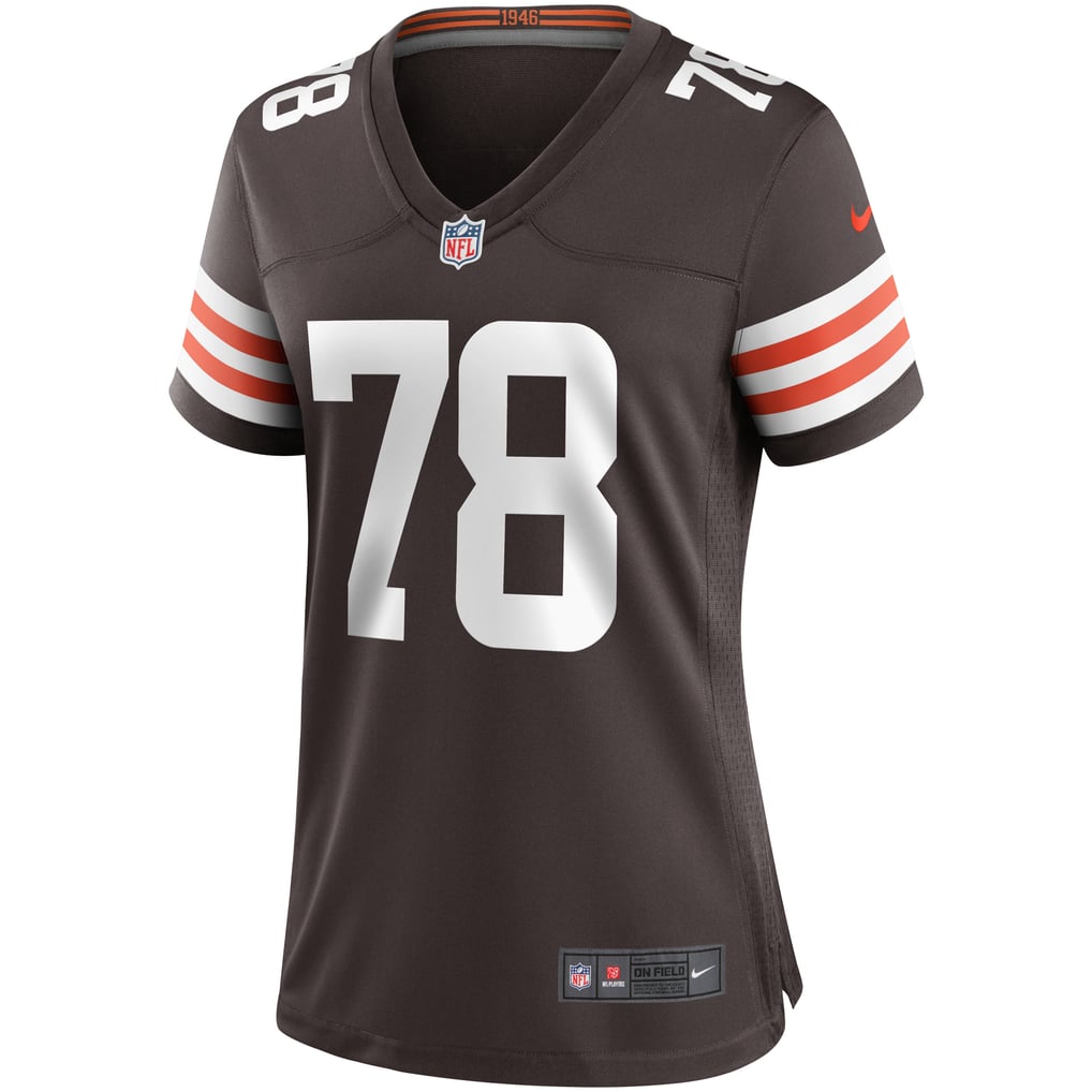 Women's Cleveland Browns Jack Conklin Nike Brown Player Game Jersey - Image 3
