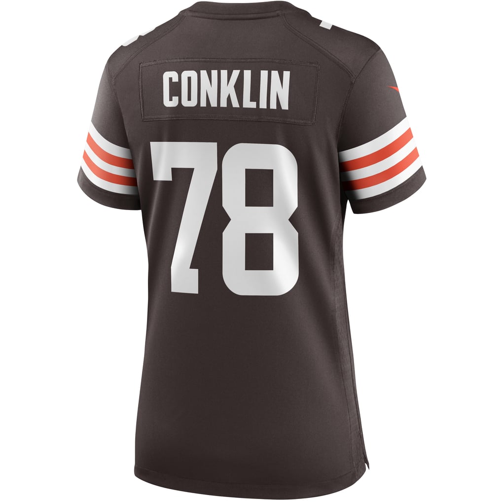 Women's Cleveland Browns Jack Conklin Nike Brown Player Game Jersey - Image 4