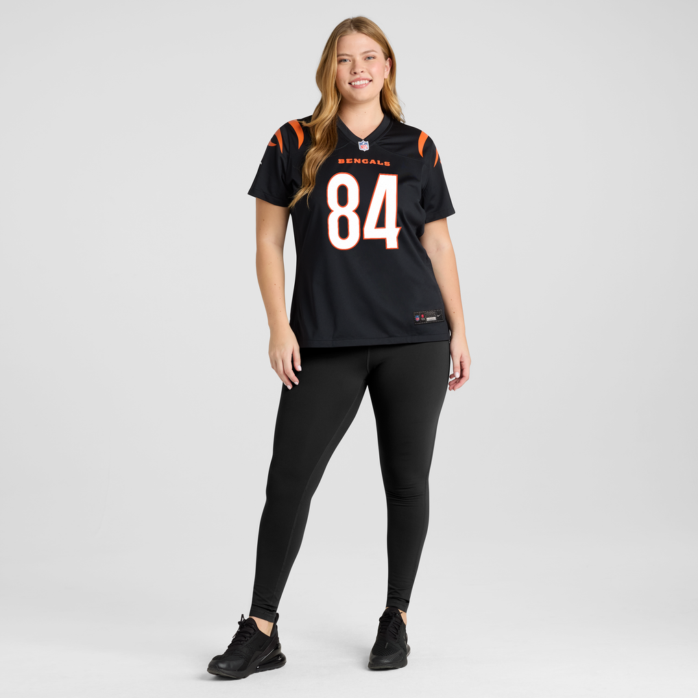 Women's Cincinnati Bengals Jack Endries Nike Black Team Game Jersey - Image 5