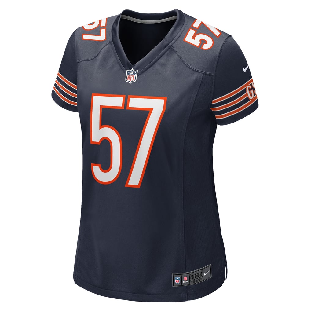 Women's Chicago Bears Jack Sanborn Nike Navy Game Player Jersey - Image 3