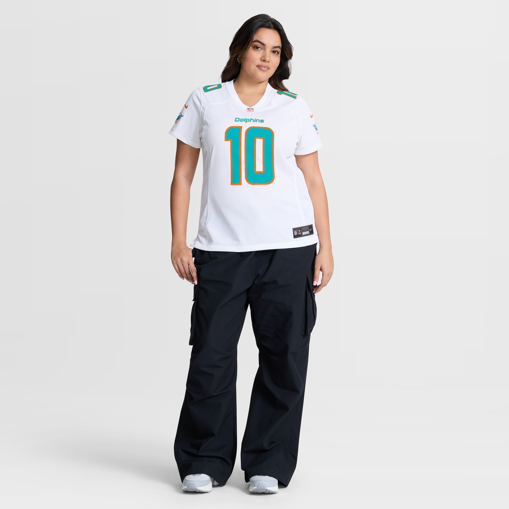 Women's Miami Dolphins Jacob Rodriguez Nike White Game Jersey - Image 5