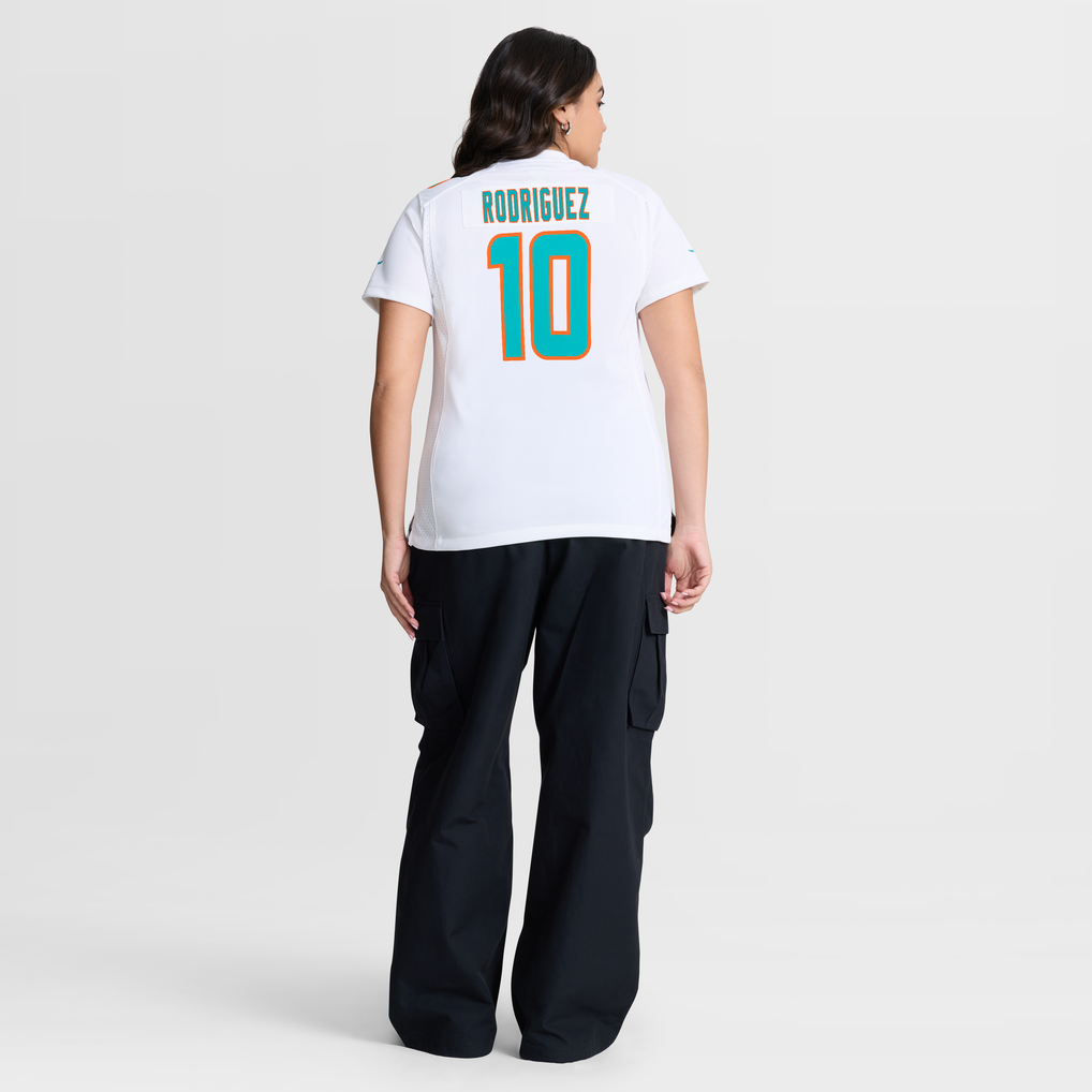 Women's Miami Dolphins Jacob Rodriguez Nike White Game Jersey - Image 6