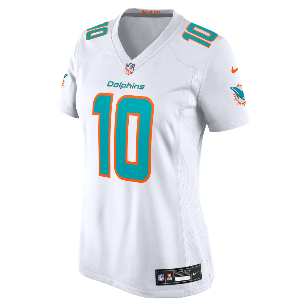 Women's Miami Dolphins Jacob Rodriguez Nike White Game Jersey - Image 7