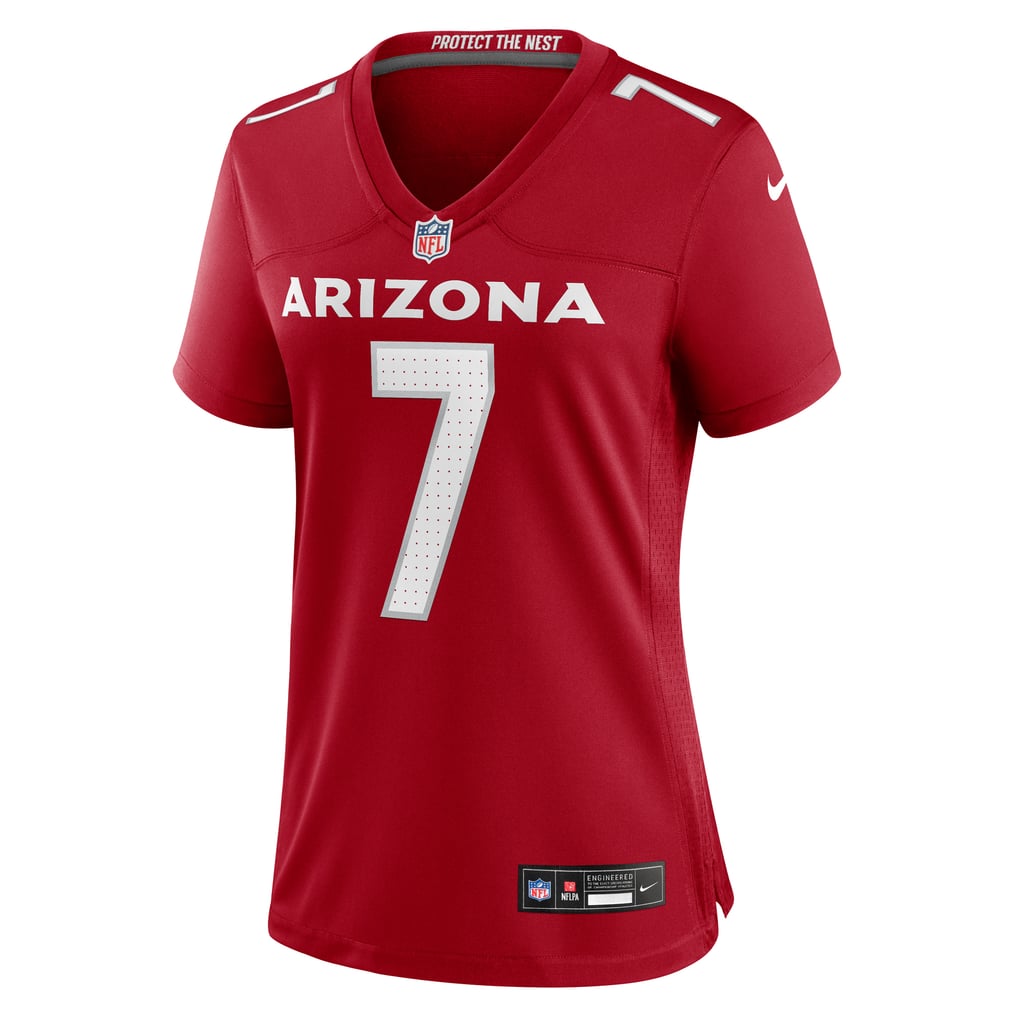Women's Arizona Cardinals Jacoby Brissett Nike  Cardinal Team Game Jersey - Image 3