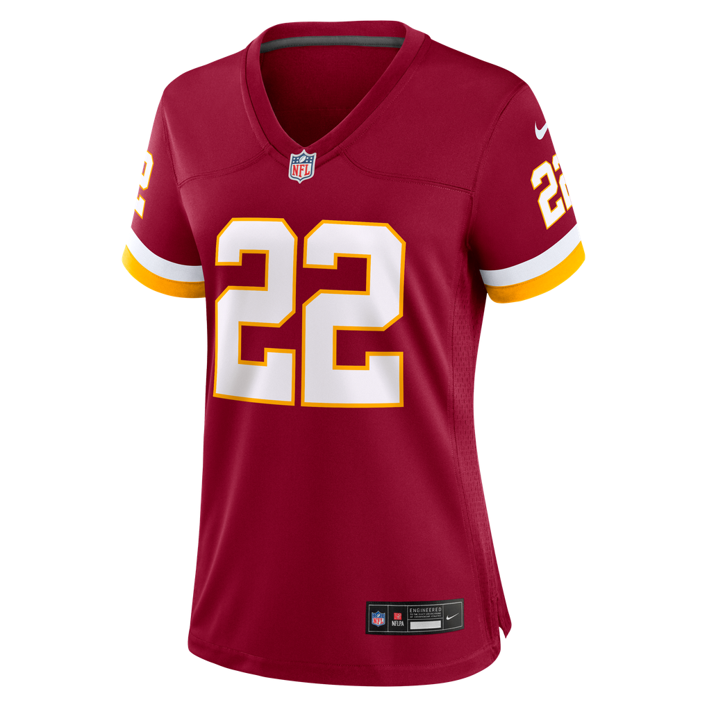 Women's Washington Commanders Jacory Croskey-Merritt Nike Burgundy Game Jersey - Image 3